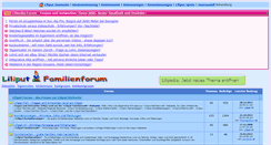 Desktop Screenshot of familienforum.liliput.ch