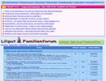 Tablet Screenshot of familienforum.liliput.ch