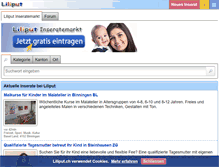 Tablet Screenshot of liliput.ch